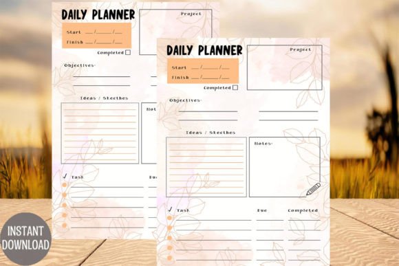 Download Leaves Daily Planner Download Printable - Planner download Collection