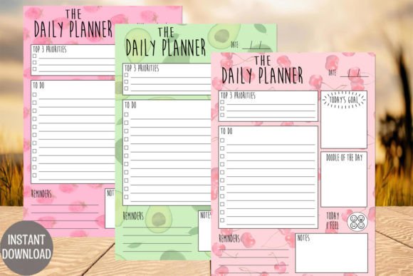 Download Fruit the Day Planner Download Printable - Planner download Collection